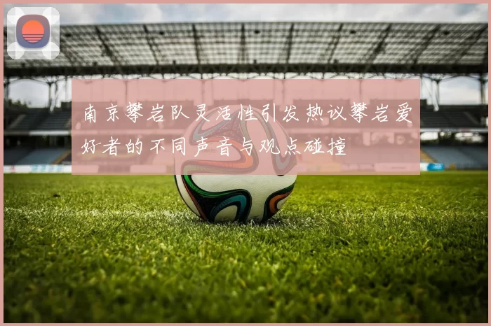 南京攀岩队灵活性引发热议攀岩爱好者的不同声音与观点碰撞
