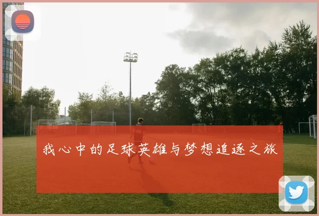 我心中的足球英雄与梦想追逐之旅