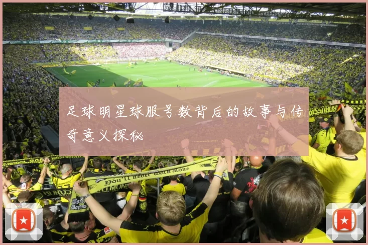 足球明星球服号数背后的故事与传奇意义探秘