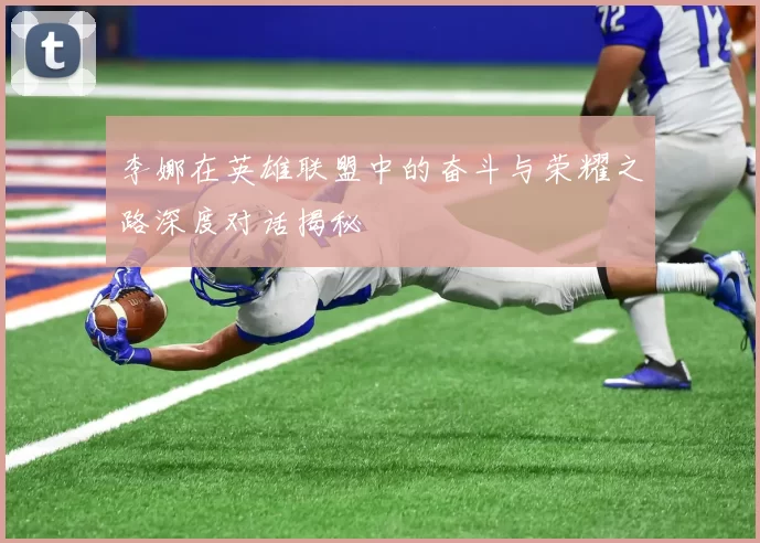 李娜在英雄联盟中的奋斗与荣耀之路深度对话揭秘